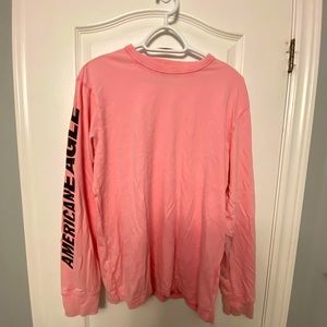 American Eagle Spell-out Long sleeve T-shirt